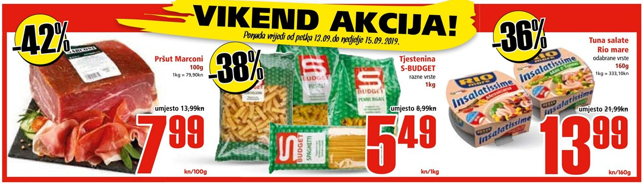 Spar vikend akcija